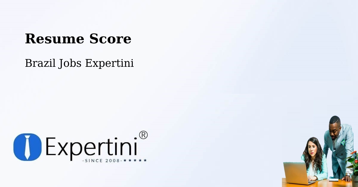 Resume Score & Job Description Match Tool – Marabá - Brazil Jobs Expertini