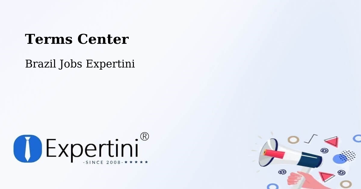 Terms of Service – Marabá - Brazil Jobs Expertini